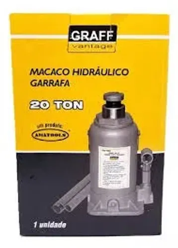 Macaco Hidraulico 20 Toneladas Tipo Garrafa GRAFF