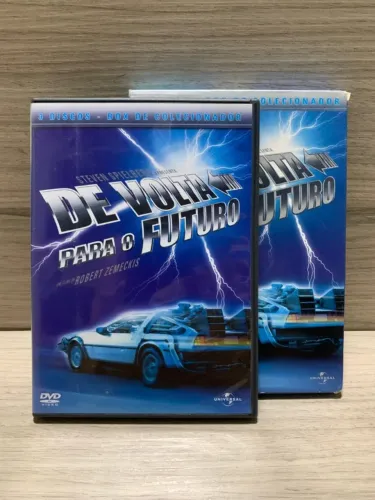 Box De Volta Para o Futuro Trilogia Completa com 3 DVDs