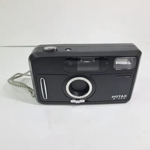 Câmera Analógica Hotax H-302 35mm - Completa com Caixa Original