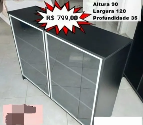 Balcão expositor