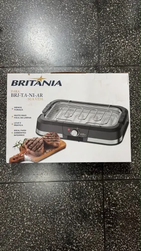Churrasqueira Elétrica Britânia Menos Fumaça (modelo BCQ40)