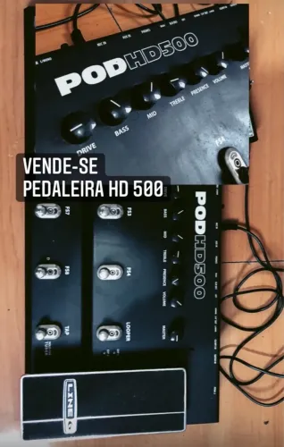 Line 6 POD HD500 + Pedalboard + Bag