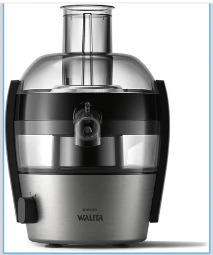 Centrífuga Philips Walita Preta 500W, 110v | Viva, 2 anos de garantia, RI1836/01 
