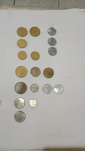 Moedas antigas e raras