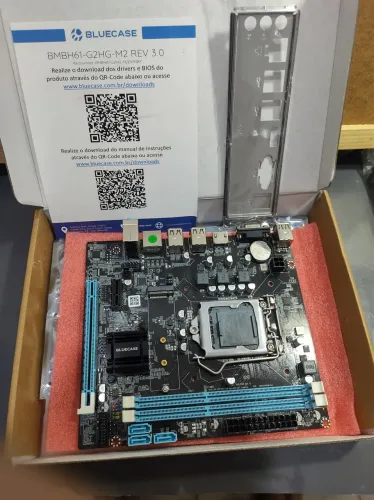 Placa mãe Intel LGA1155 DDR3 HDMI/Nvme