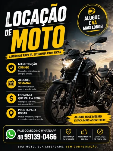 ?aluguel de moto?