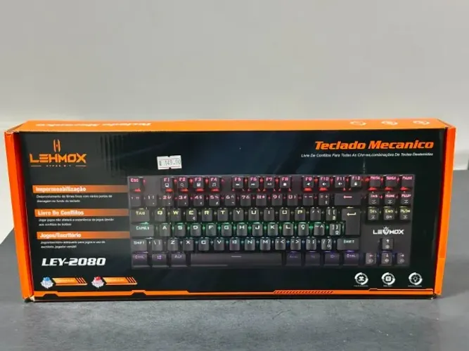 TECLADO MECANICO LEHMOX RGB PC NOTEBOOK 