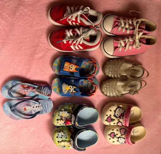 Lote de Sapatos Infantil