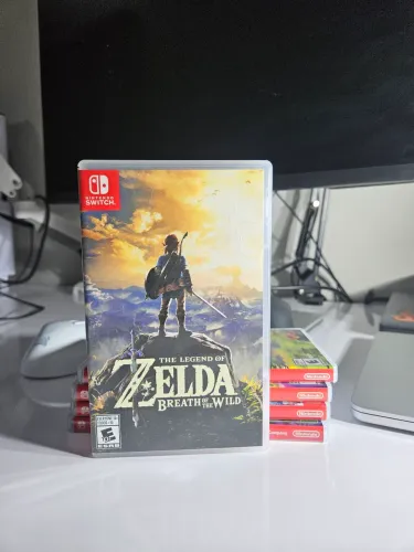 Zelda Breath of the Wild - mídia física