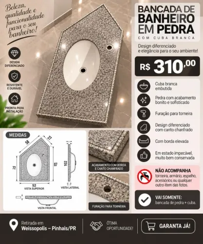 Cubas de pia