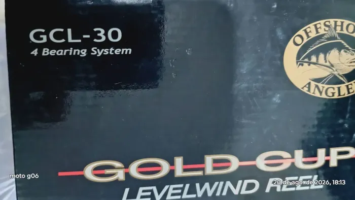 Molinete modelo Gold Cup gcl30