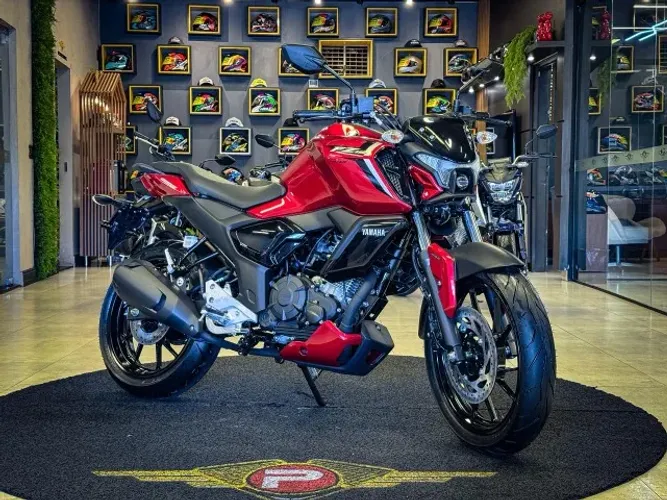 YAMAHA FAZER FZ15 CONNECTED ABS VERMELHA 2026