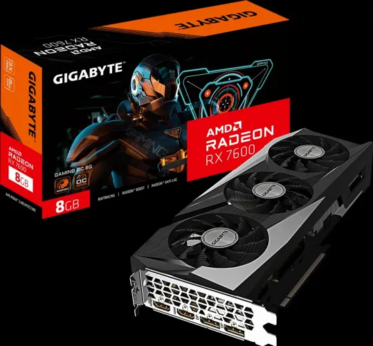 RX 7600 gigabyte gaming oc