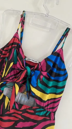 Vestido Lança Perfume TAM G