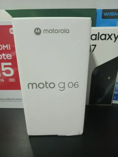 ? MOTO G06 256GB - NOVO E LACRADO! ?