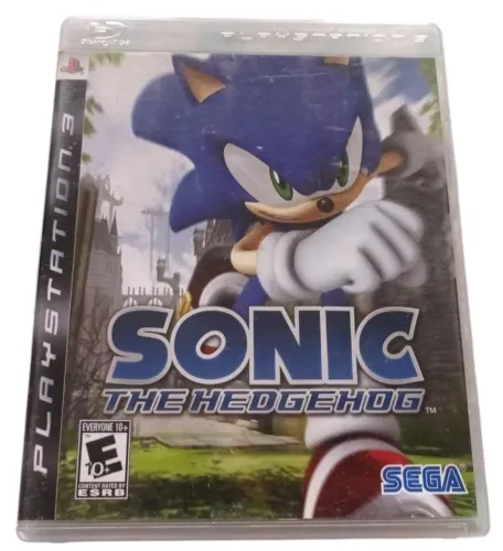 jogo de ps3 do sonic the hedgehog usado