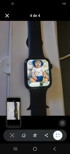Relógio watch apple series 6+gps