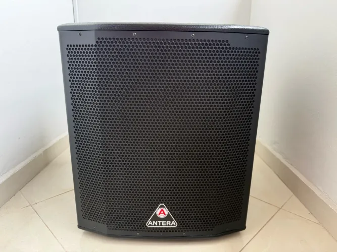 Sub ativo antera 15 subwoofer hpsw 15a 600w rms