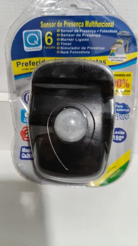 Sensor presença qualitronic uso externo