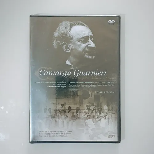 1 DVD + 1 CD Lacrado Camargo Guarnieri