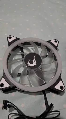 2 FANs + CONTROLADORA RISE MODE GALAXY, 120MM, ARGB, 5V