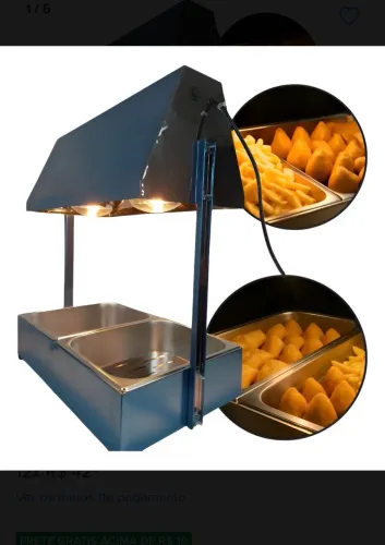 Vendo conservado de fritura 