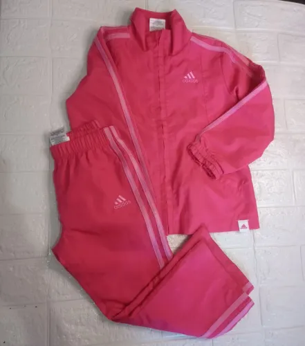 Conjunto Adidas original rosa 3 anos
