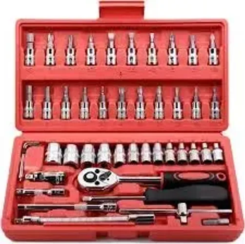 Kit Chave Ferramentas 46çs - Maleta Ferramentas