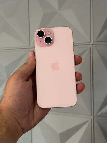 iPhone 15 256 Gb rosa 6 meses de garantia