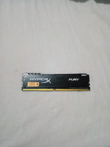 Memória RAM hyperX Fury DDR4 preto 8GB