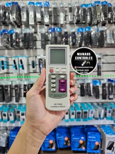 Controle universal para ar condicionado