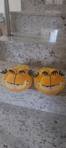 Pantufa Garfield tamanho G