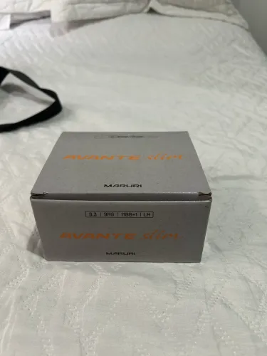 Carretilha avante slim autografada 