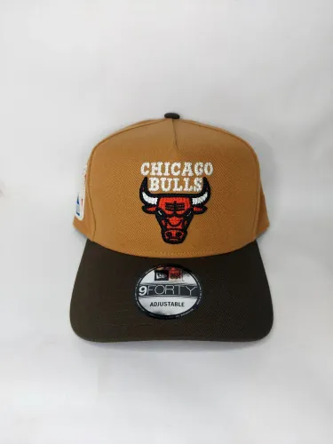 Boné Chicago bulls marrom- New era - 9forty - Snapback - Basquetebol