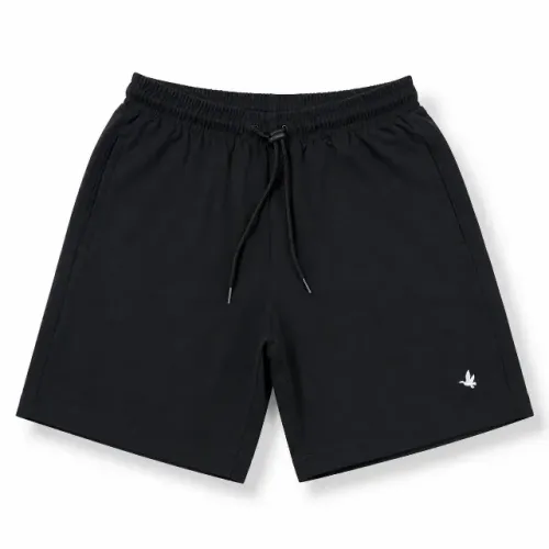Bermuda Masculina Brooksfield Original Preta Tamanho P com Cós Elástico
