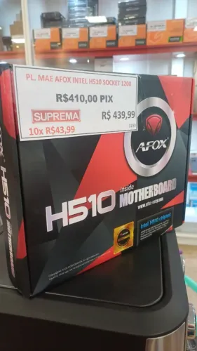 PLACA MÃE H510 10/11 GERAÇÃO M.2 DDR4 RJ45 GIGA LACRADA C/ GARANTIA