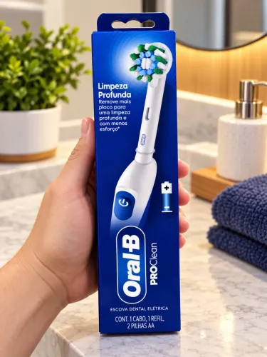 Escova dental Elétrica Oral B ProClean Pilha AA