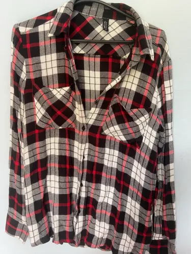 Camisa xadrez feminina