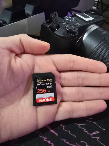 Cartão SD Sandisk 256gb 