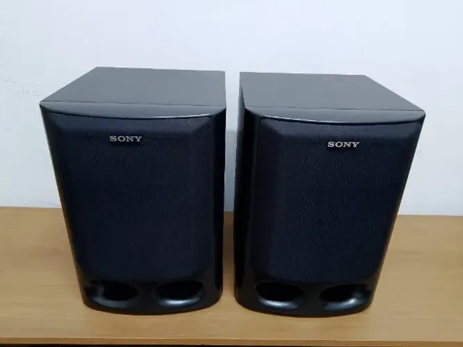Par de caixas Sony SS-H10 para som ambiente