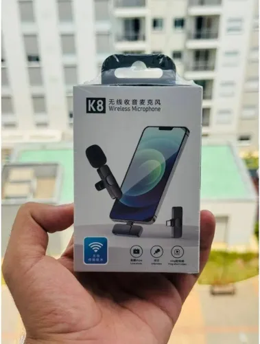 Microfone de Lapela K8