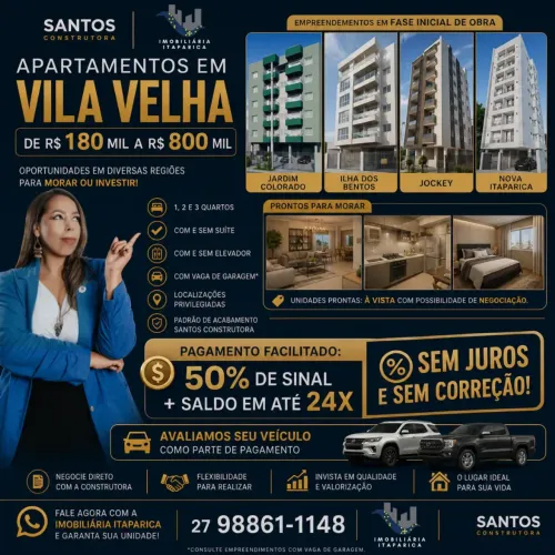 Imóvel para venda com 40 metros quadrados com 1 quarto em Jockey de Itaparica - Vila Velha