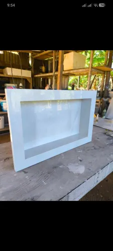 Nichos para banheiro esculpido em porcelanato 