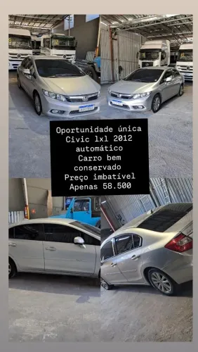 Honda Civic Sed. Lxl/ LXL SE 1.8 Flex 16V Aut. 2012