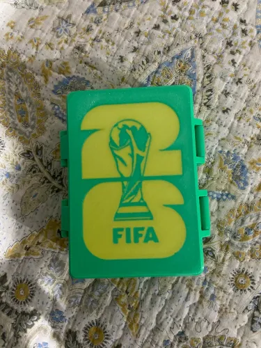 Porta Figurinha da Copa do Mundo 2026
