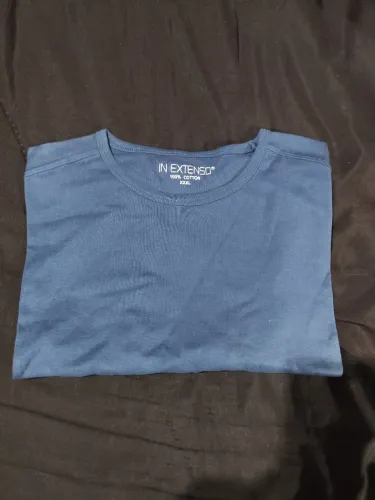 Camisa manga curta in extenso tamanho xxxl