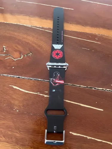 Pulseira Darth Vader Apple Watch Séries 9 45mm