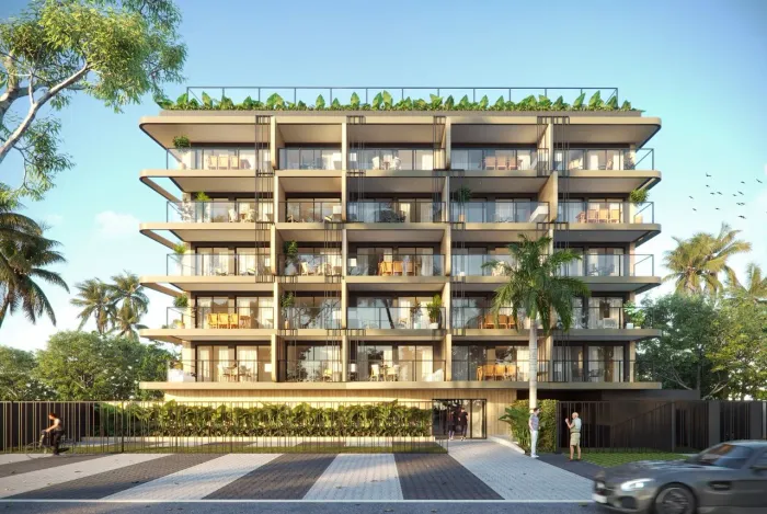 Studio Garden com Área Externa Privativa a 60m da Praia do Bairro Bessa - João Pessoa/PB -