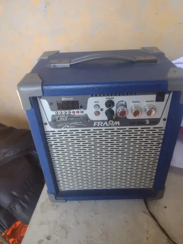 Caixa amplificada USB e bluetooth