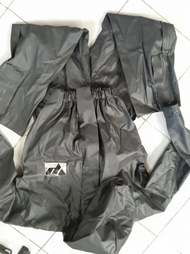 Capa de chuva infantil completa
